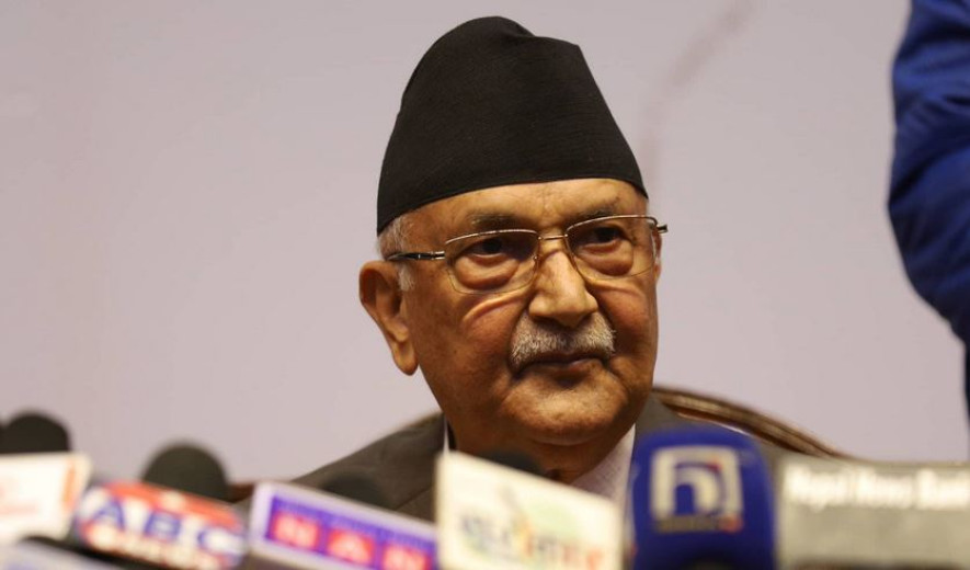 गठबन्धनले सभामुखविरुद्ध महाभियोग लगाउन सक्ने केपी ओलीको भनाइ